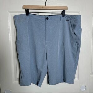 7 Diamonds Shorts Mens 42 Blue Performance Dynamic Bermuda Golf Casual 10”